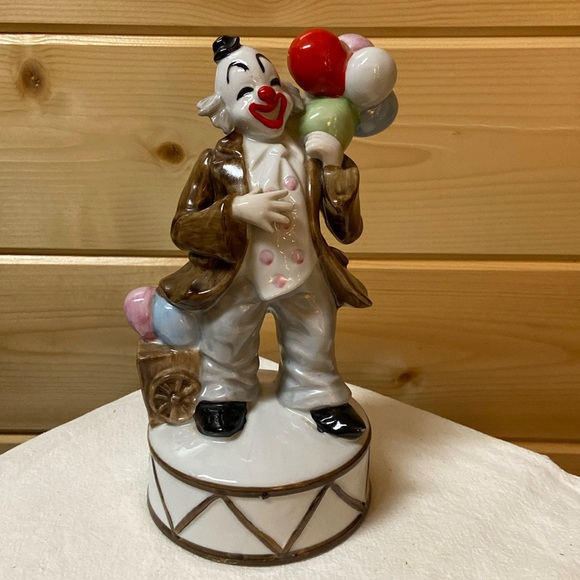 Vintage musical ceramic clown 70s - Picture 1 of 8